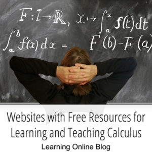 Man looking at Calculus problem - Websites with Free Resources for Learning and Teaching Calculus