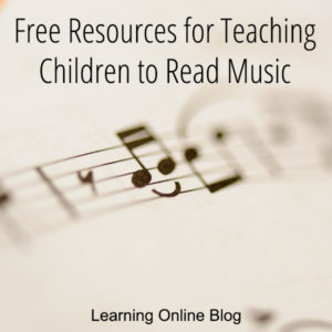 Sheet music - Free Resources for Teaching Children to Read Music