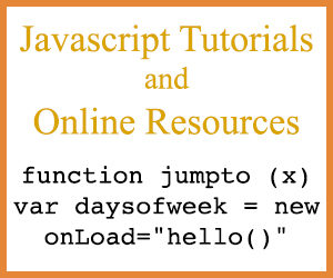 Javascript Tutorials