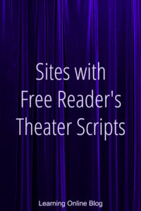 Theater curtain - Sites with Free Reader's Theater Scripts