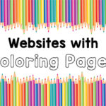 Websites with Coloring Pages