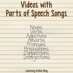 Videos with Parts of Speech Songs