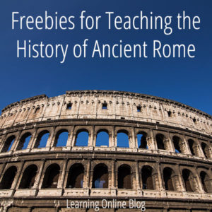 Freebies for Teaching the History of Ancient Rome