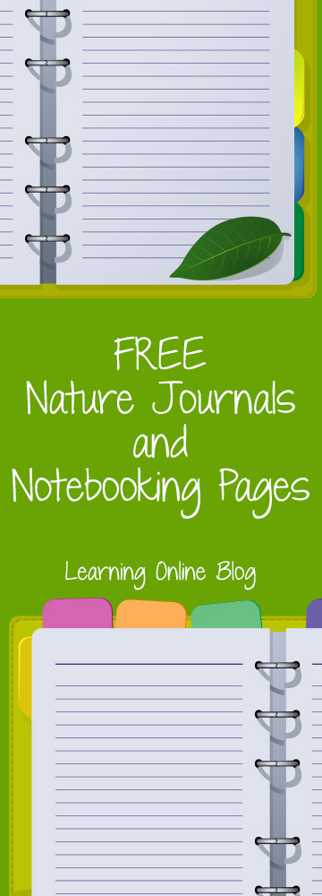 Free Nature Journals and Notebooking Pages