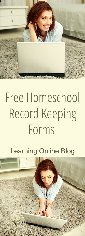 Free Homeschool Record Keeping Forms