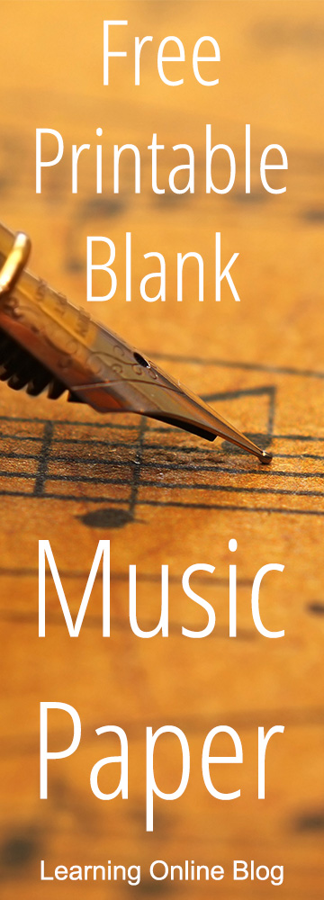Free Printable Blank Music Paper