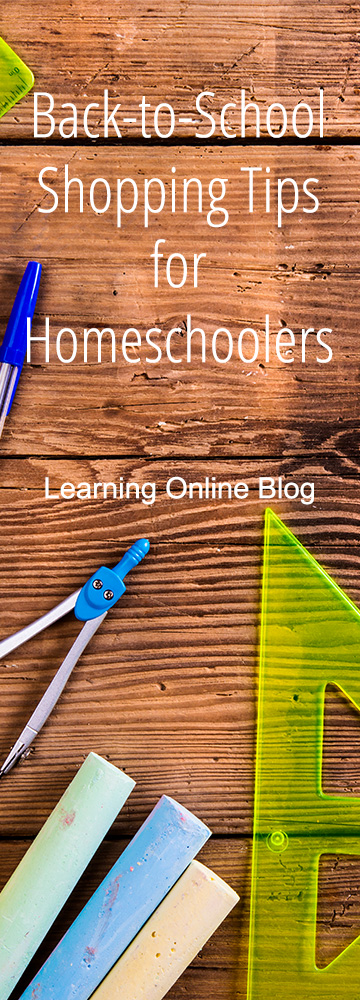 Back-to-School Shopping Tips for Homeschoolers
