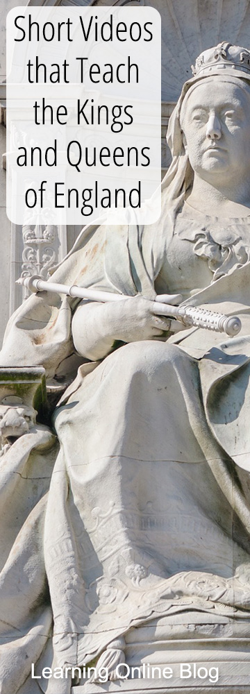 Short Videos that Teach the Kings and Queens of England