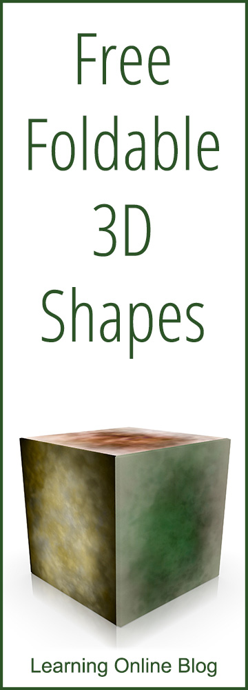Free Foldable 3D Shapes
