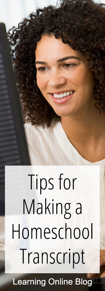 Tips for Making a Homeschool Transcript