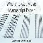 Where to Get Music Manuscript Paper