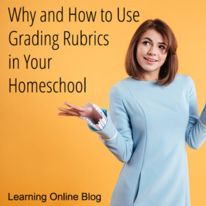 Woman with hands up - Why and How to Use Grading Rubrics in Your Homeschool