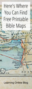 Map - Here's Where You Can Find Free Printable Bible Maps