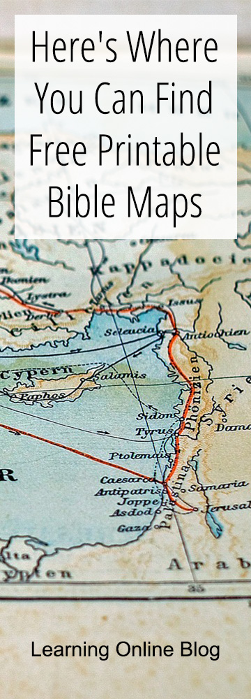 Map - Here's Where You Can Find Free Printable Bible Maps