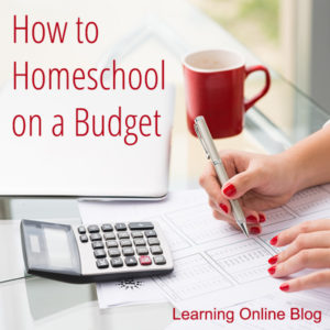 Woman writing - How to Homeschool on a Budget