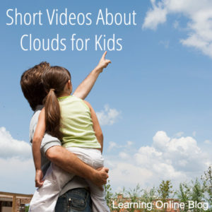 Father and daughter looking at clouds - Short Videos About Clouds for Kids