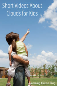 Father and daughter looking at clouds - Short Videos About Clouds for Kids