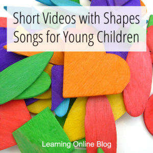 Wooden shapes - Short Videos with Shapes Songs for Young Children
