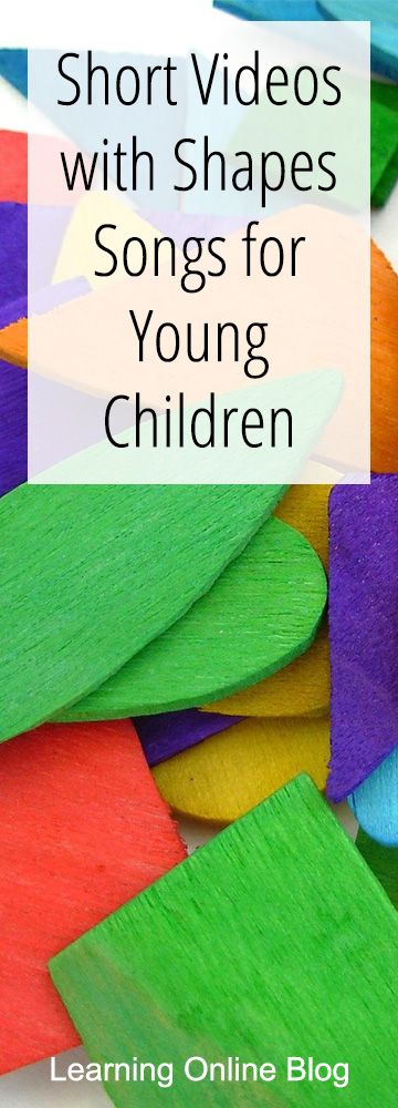 Wooden shapes - Short Videos with Shapes Songs for Young Children