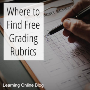 Adult writing - Where to Find Free Grading Rubrics