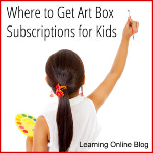 Girl painting - Where to Get Art Box Subscriptions for Kids