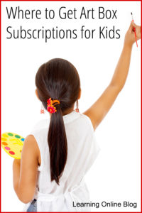 Girl painting - Where to Get Art Box Subscriptions for Kids