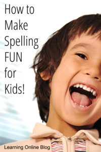 Boy smiling - How to Make Spelling FUN for Kids