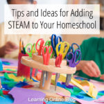 Tips and Ideas for Adding STEAM to Your Homeschool