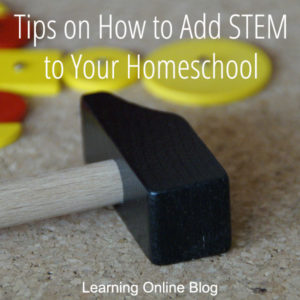 Toy hammer and discs - Tips on How to Add STEM to Your Homeschool