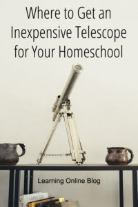 Telescope - Where to Get an Inexpensive Telescope for Your Homeschool