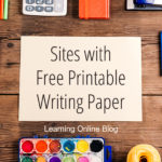 Sites with Free Printable Writing Paper