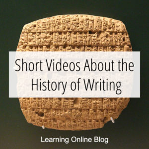 Cuneiform tablet - Short Videos About the History of Writing
