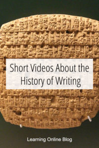 Cuneiform tablet - Short Videos About the History of Writing