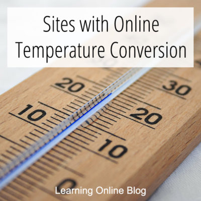 Sites with Online Temperature Conversion