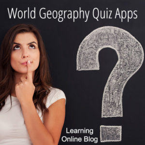 Woman thinking - World Geography Quiz Apps