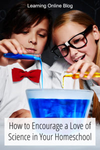 Two children doing a science experiment - How to Encourage a Love of Science in Your Homeschool