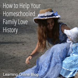Two girls dressed in old-fashioned clothes - How to Help Your Homeschooled Family Love History