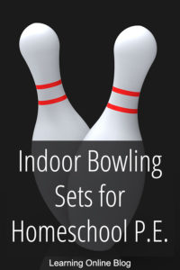 Plastic bowling pins - Indoor Bowling Sets for Homeschool P.E.