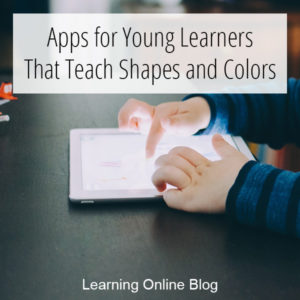 Child using tablet - Apps for Young Learners That Teach Shapes and Colors