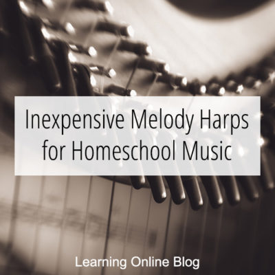 Inexpensive Melody Harps for Homeschool Music