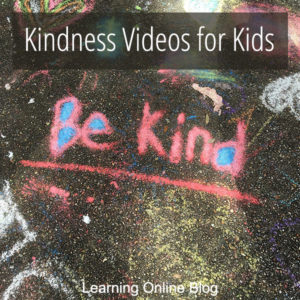The words "Be kind" written on pavement - Kindness Videos for Kids