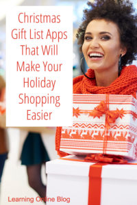 Woman shopping - Christmas Gift List Apps That Will Make Your Holiday Shopping Easier