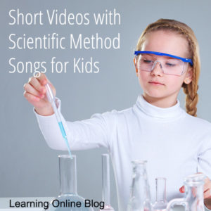 Girls doing an experiment - Short Videos with Scientific Method Songs for Kids