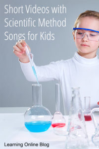 Girls doing an experiment - Short Videos with Scientific Method Songs for Kids