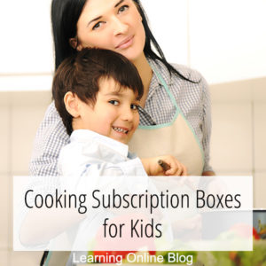 Mom and son cooking - Cooking Subscription Boxes for Kids