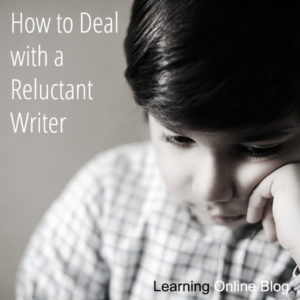 Sad boy - How to Deal with a Reluctant Writer