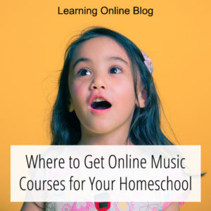 Girl singing - Where to Get Online Music Courses for Your Homeschool