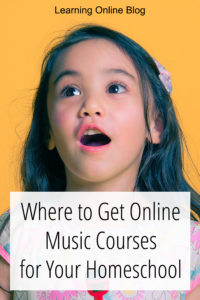 Girl singing - Where to Get Online Music Courses for Your Homeschool