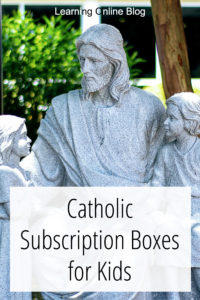 Statue of Jesus with children - Catholic Subscription Boxes for Kids