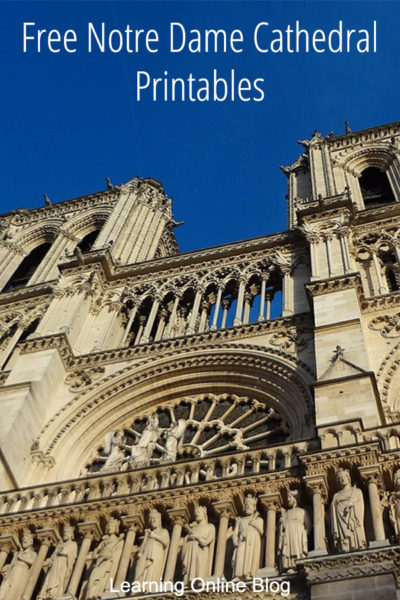 Free Notre Dame Cathedral Printables
